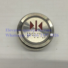 44mm*20mm Lift Push Buttons AN122 With Braille Stainless Steel Made