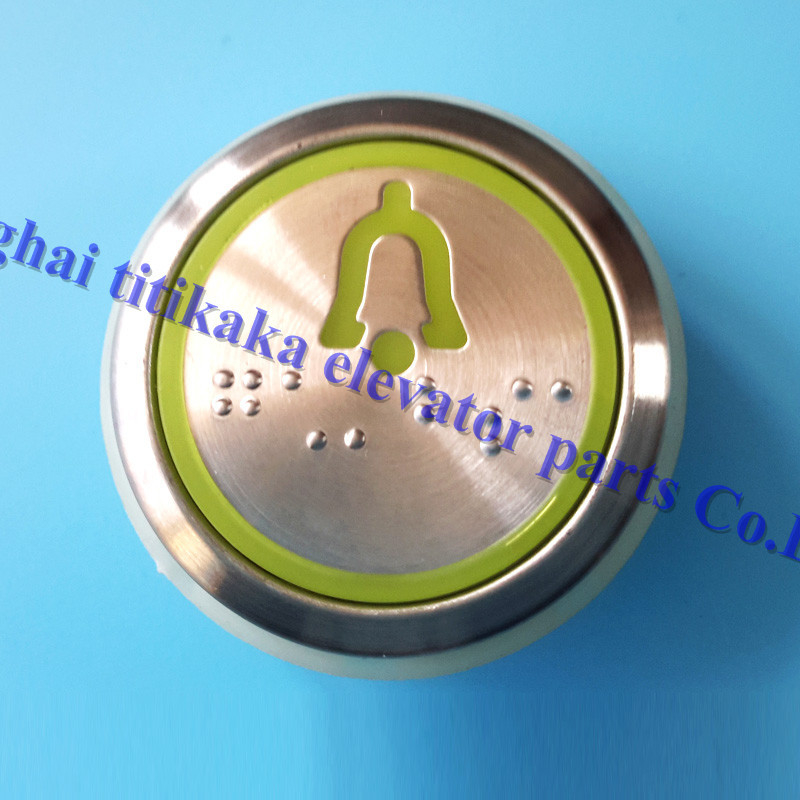 Stainless Steel Elevator Spare Parts , 853343H06 KONE Lift Buttons