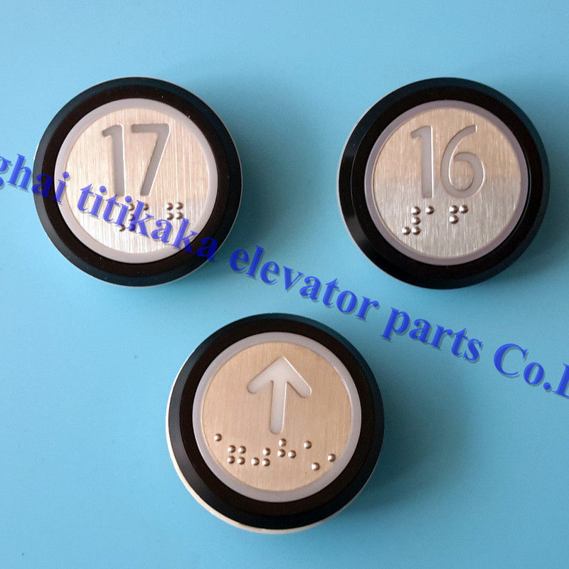 DC 24V KONE Elevator Push Button A4J16467 A4J16465A2 With Braille