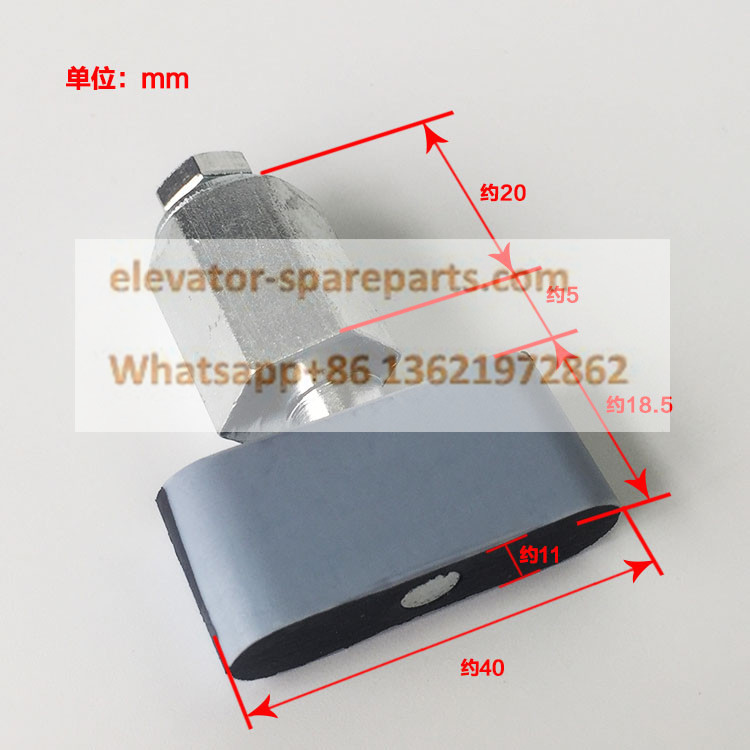 KONE Elevator Door Gibs , Stainless Steel Elevator Door Components