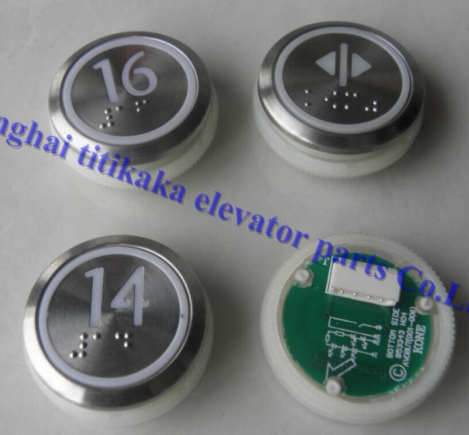 KDS50 KDS300 KONE Lift Buttons , High Precision KONE Elevator Components