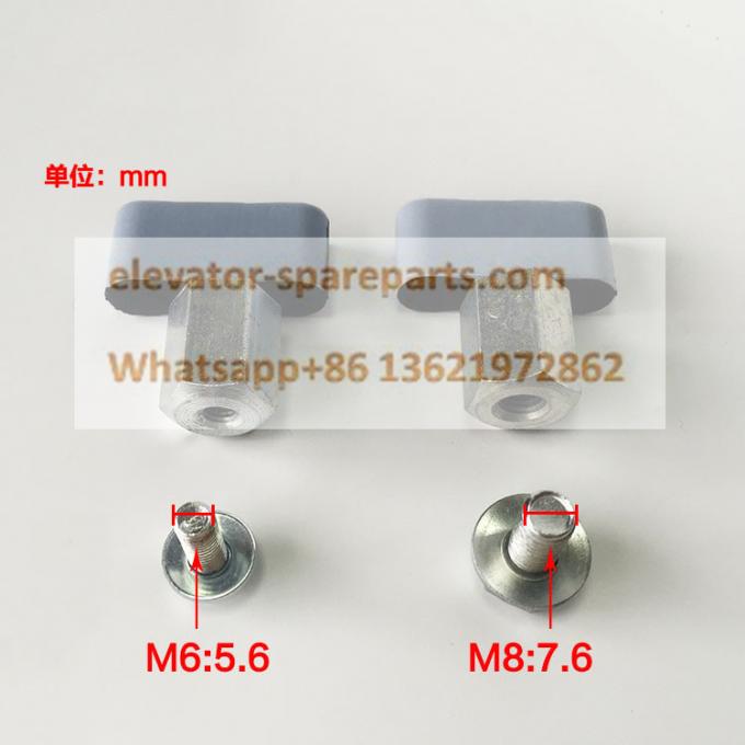 KONE Elevator Door Gibs , Stainless Steel Elevator Door Components