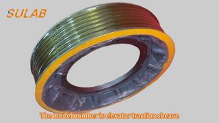 Mitsubishi Elevator Traction Sheave Permanent Magnet All Size Made of Ductile Iron QT600-3 Showcase