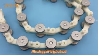 Xizi Otis Escalator Slewing Chain XAA332DS with 17-section Handrail and 50.5mm Pitch Made of PA66+30
