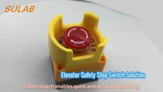 Elevator Safety Emergency Stop Switch For Hoistway Operation & Circuit Break Protection Spare Part L