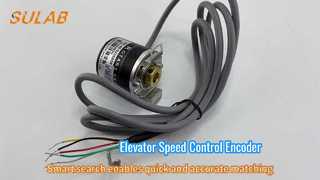 Incremental Rotary Encoder RIA-40-0256B0B For Elevator Traction Machine Speed Measurement Position F
