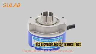 Tamagawa TS5246N479 Hollow Shaft Rotary Encoder OIH60‑8192P24‑L6‑5V for Elevator PMSM Traction Motor