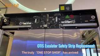 Elevator Car Door Vane For Fermator Door Operator System Hall Door Synchronous Operation Spare Part 