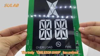 Monarch Elevator Command Board with 4.3-inch LCD Display CAN Communication Interface and Voice Contr