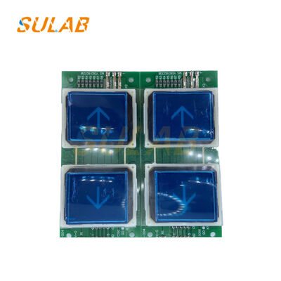 Mitsubishi Elevator Button Board LHB-006B Car Command PCB with Anti-accidental Touch and Self-diagnosis for GPS Series Lift