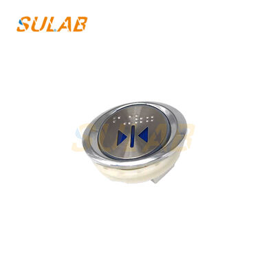 Elevator Push Button MTD331 Round LED Back-light Call Button with Stainless Steel Faceplate and Plug-in Connector Design