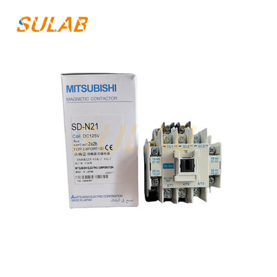Mitsubishi Elevator Contactor SDN21 AC Magnetic Contactor with Silver Alloy Contacts and Compact Cabinet-Mount Design for Anti-Vibration Performance