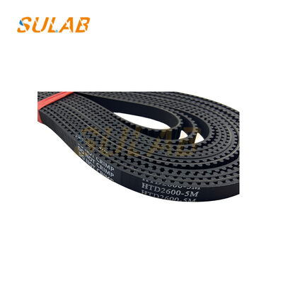 HTD 2600-5M Elevator Timing Belt 2600mm Length 5-Pitch Synchronous Toothed Belt with Neoprene Rubber Body