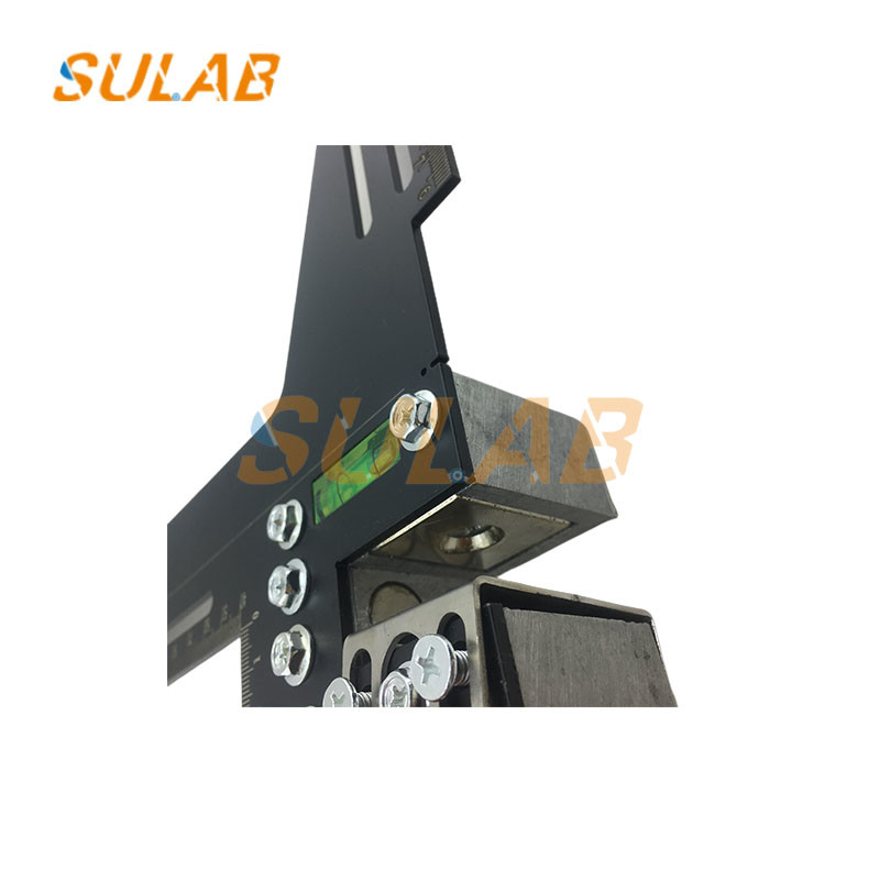 Aluminum Alloy Elevator Spare Parts Rail Guide Calibration Ruler Calibrator Tool