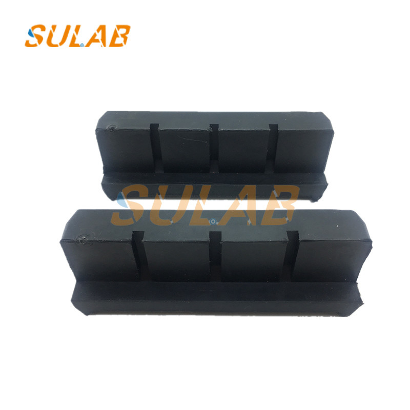 Kone Elevator Spare Parts Rubber Guide Insert Slide Guide Shoes 130*10mm 130*16mm
