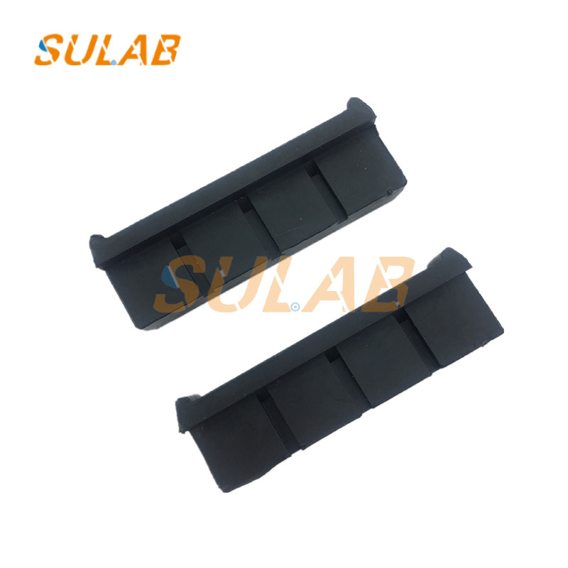 Kone Elevator Spare Parts Rubber Guide Insert Slide Guide Shoes 130*10mm 130*16mm