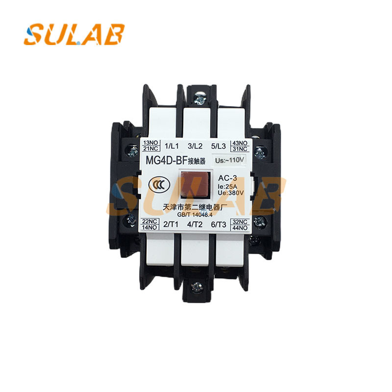 MG4D-BF Elevator Contactor For Permanent Magnet Synchronous Traction Machine