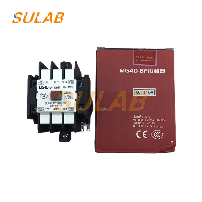 MG4D-BF Elevator Contactor For Permanent Magnet Synchronous Traction Machine