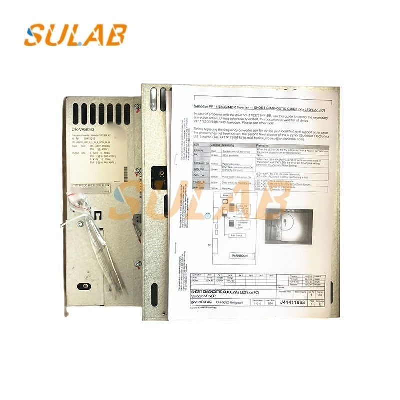 SCH Elevator Variodyn Inverter DR-VAB22 DR-VAB33 VF33BR 59401213 59401212