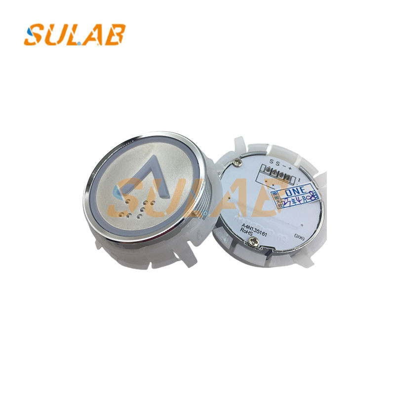 Elevator Lop Cop Stainless Steel Push Button With Braille A4N135161 A4J135160 A2/STVF9 HD60-1