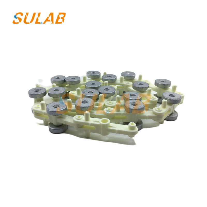 Handrail Bearing Reversing Newel Rotary Roller Chain Escalator Spare Parts XAA332DS