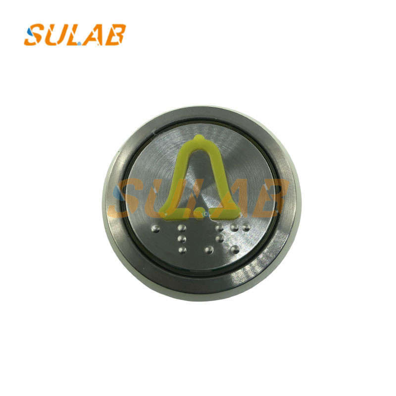 SJEC Elevator Lift Spare Parts Round Push Button J103025002E NY20043356H01 A4N18639