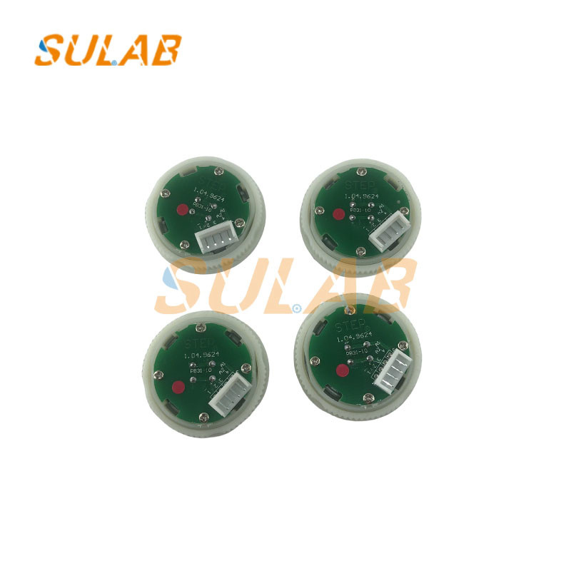 Elevator Lift Spare Parts Lop Cop Round Push Button PB31-10 Red Light White Light Blue Braille