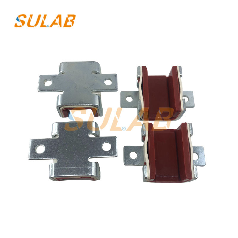 3300 3600 Elevator Lift Spare Parts 300P Sliding Counterweight Guide Shoe 65*30mm 65*10mm