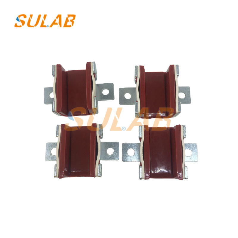 3300 3600 Elevator Lift Spare Parts 300P Sliding Counterweight Guide Shoe 65*30mm 65*10mm