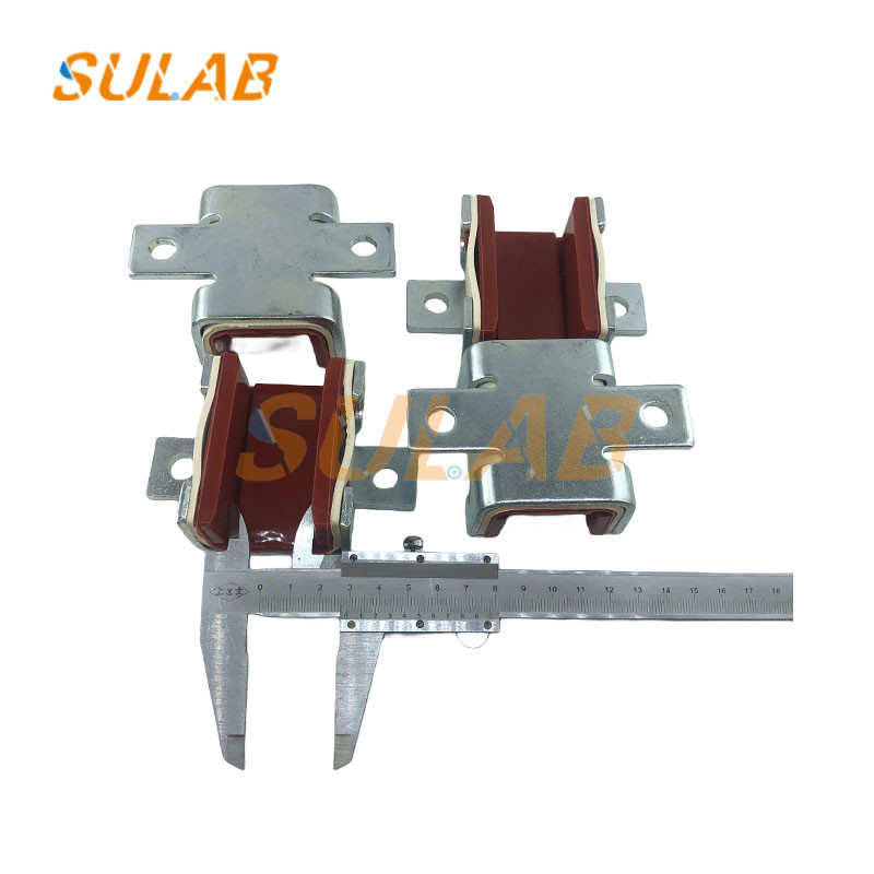 3300 3600 Elevator Lift Spare Parts 300P Sliding Counterweight Guide Shoe 65*30mm 65*10mm