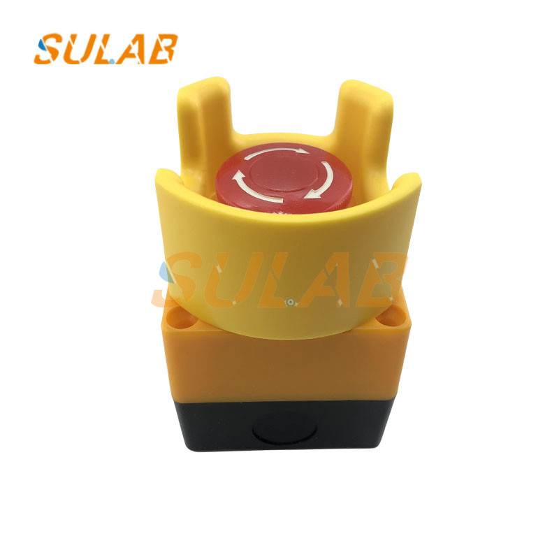 Lift Elevator Spare Parts Safety Emergency Stop Mushroom Button Switch Box LAY7-11ZS