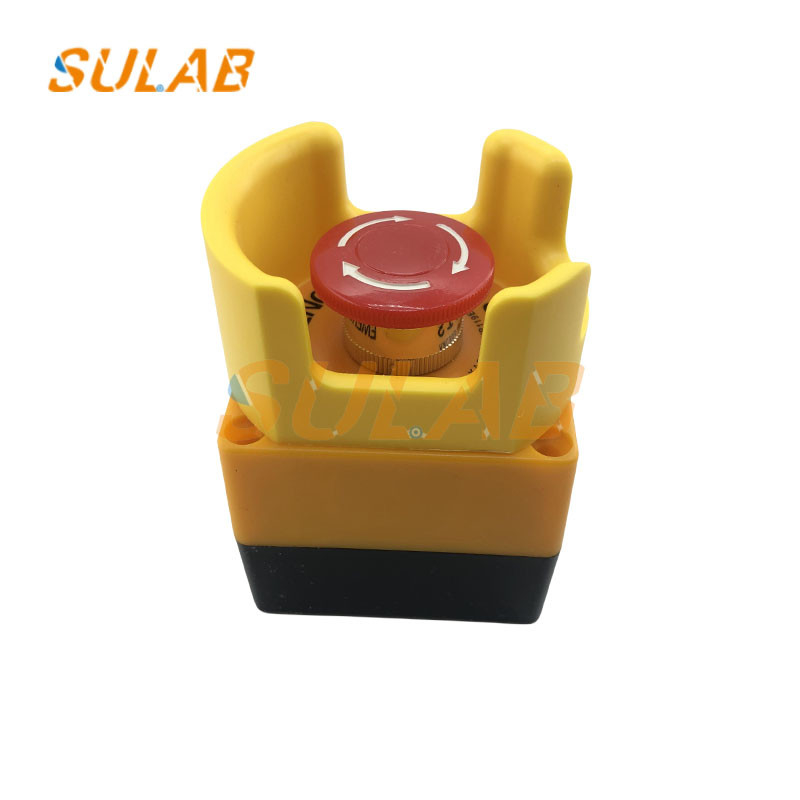 Lift Elevator Spare Parts Safety Emergency Stop Mushroom Button Switch Box LAY7-11ZS