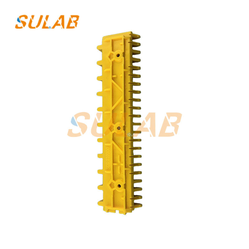 Yellow Plastic Step Demarcation Strip Escalator Spare Parts SCS 319900 319901 319902