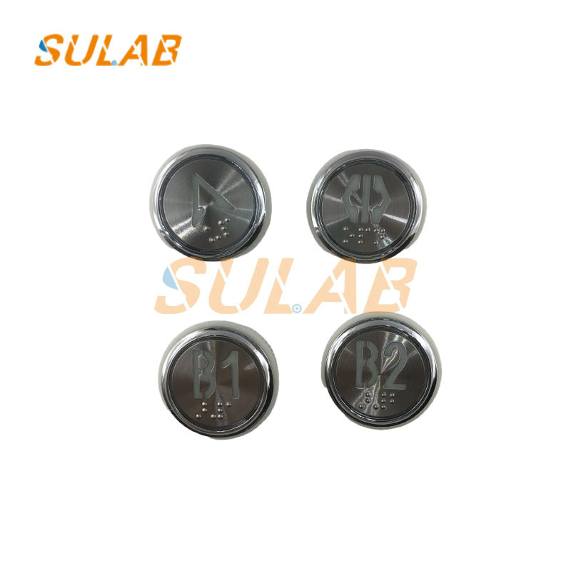 Manufacturer Of STEP Elevator Cop Lop Round Push Button With Braille PB31-10 1.04.9624