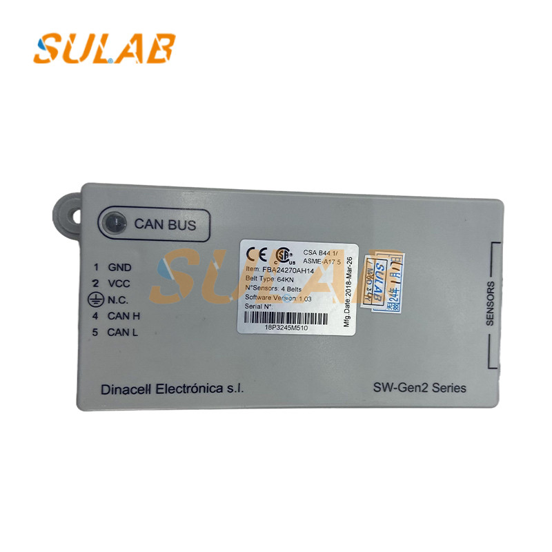 OTIS Elevator Lifts Spare Parts Traction Belt Load Weighing Sensor Inspection Device FBA24270AH14 FAA24270AH14