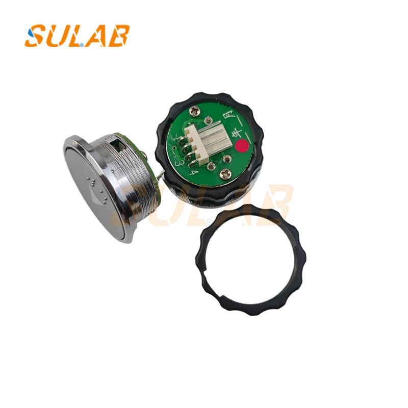 BR32A  BR32B  OTIS Push Button Round With Braille Elevator Parts