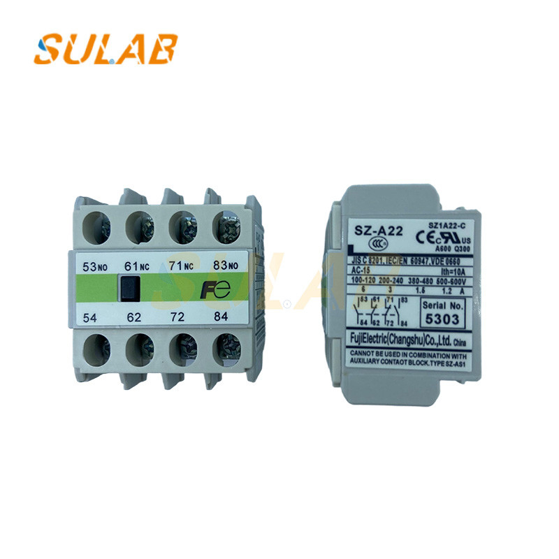 Fuji Auxiliary Contact SZ-A22 Elevator Spare Parts Elevator Contact 