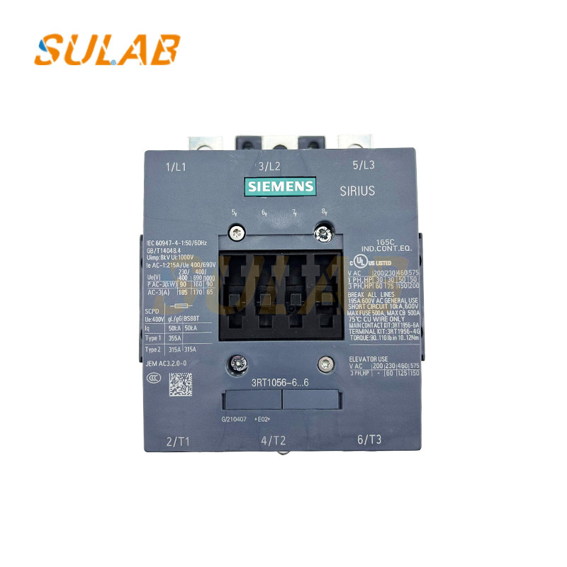 Elevator Parts Brand New Original Siemens Contactor 3RT1056-6