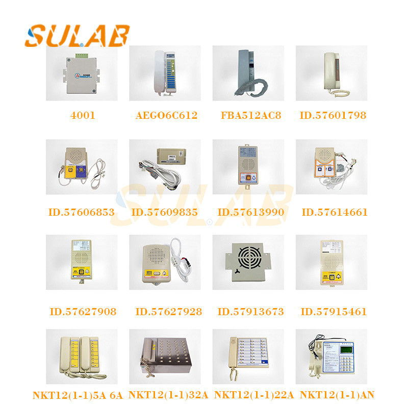 Elevator Intercom NKT12 (1-1) B-03 Car Built-in Auxiliary Machine Spot Original Factory Brand New