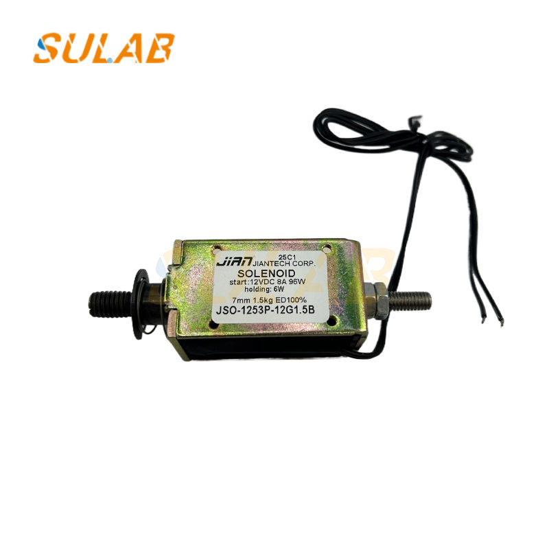 Elevator Components JSO-1253P-12G1.5B Rope Clamp and UKZ-01 Trigger Control Power Box with Matching Electromagnet