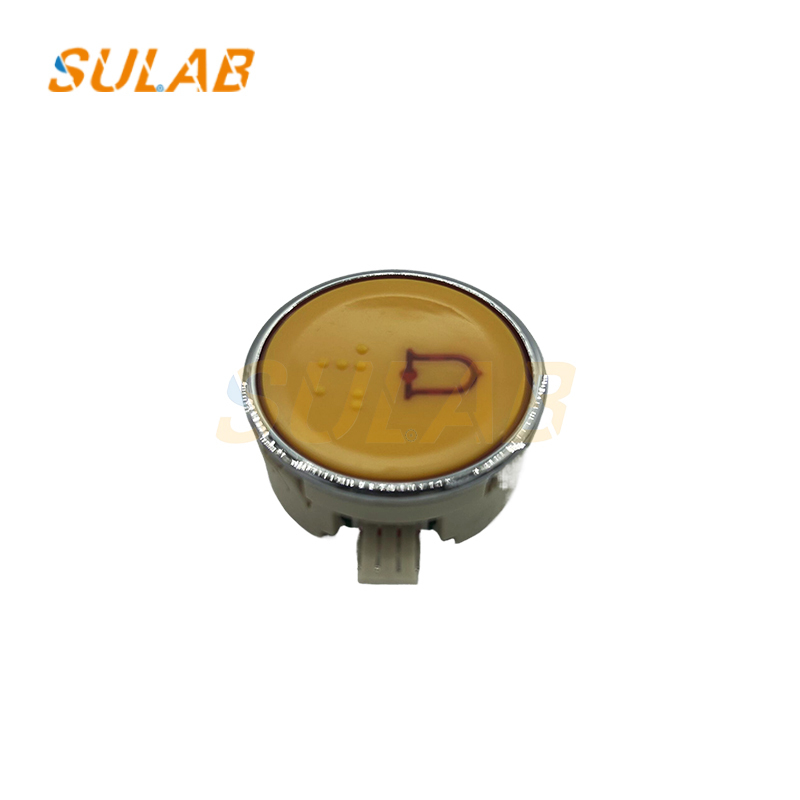 LG SIGM* AK-29B Round Elevator Push Button 30mm Stainless Steel