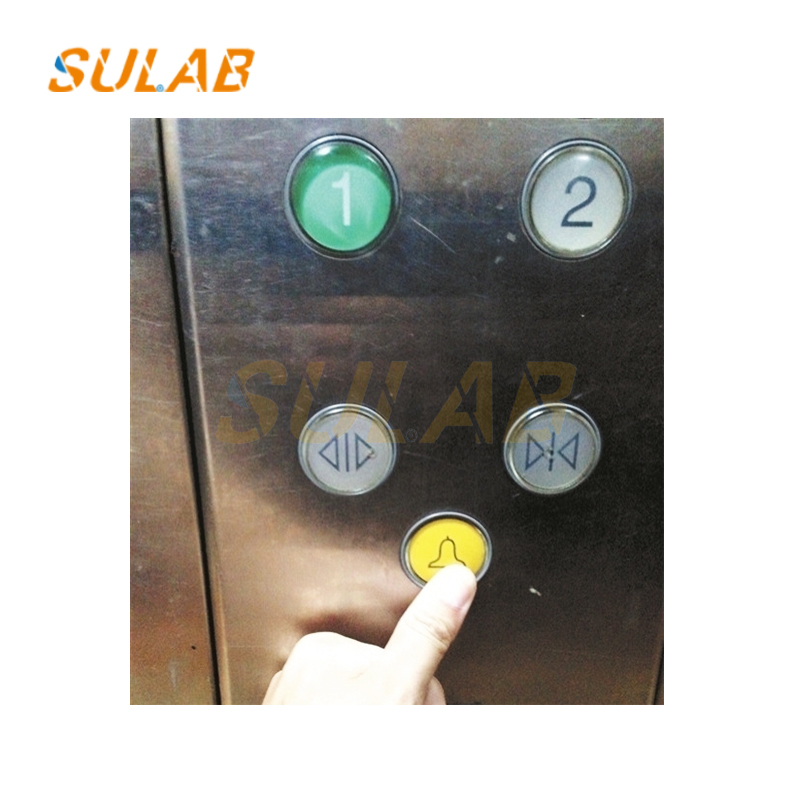 LG SIGM* AK-29B Round Elevator Push Button 30mm Stainless Steel