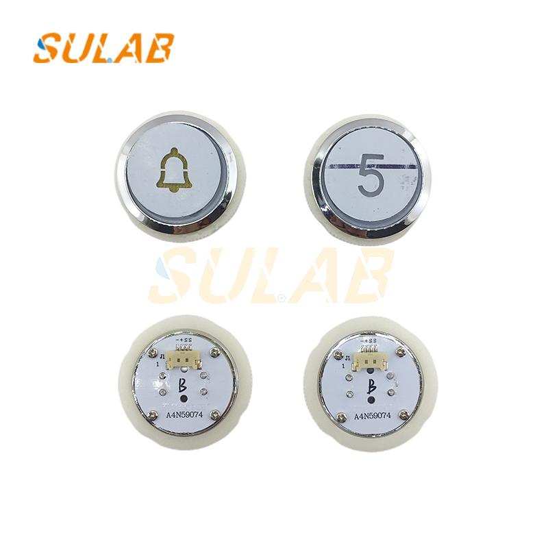 SULAB Elevator Button 30mm Stainless Steel Round Lift Button A4N59074