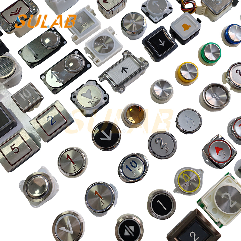 SULAB Elevator Button 30mm Stainless Steel Round Lift Button A4N59074