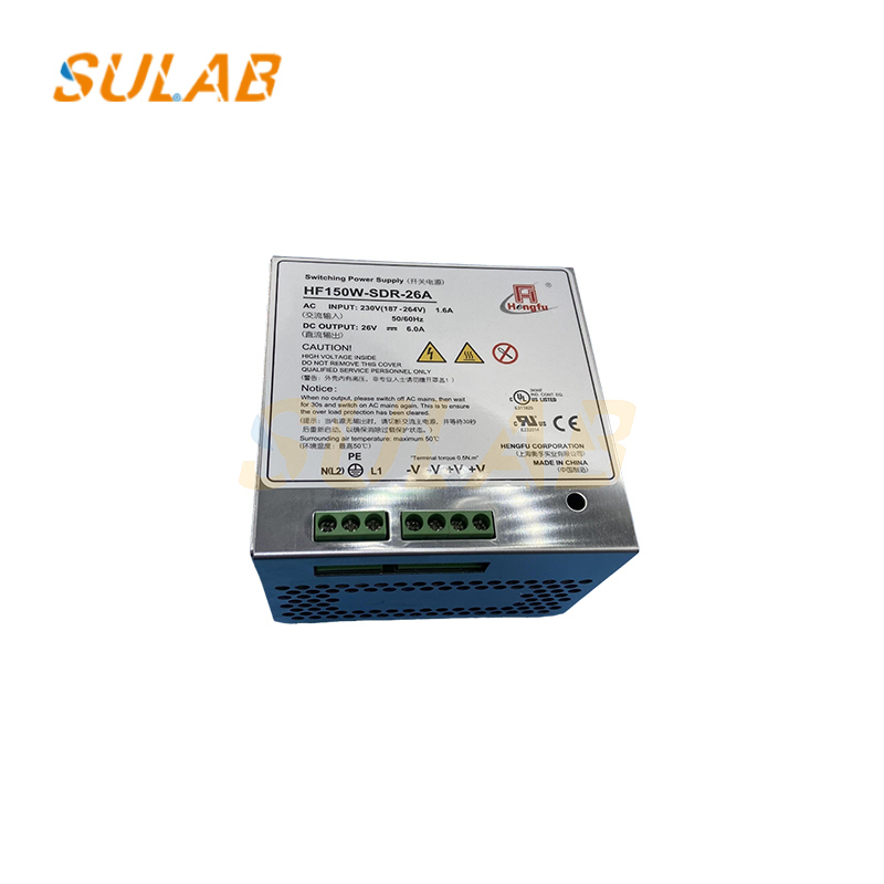 Schindler 3300 Compatible Single-Output Switching Power Supply Box for Industrial Automation 150W 26V DC