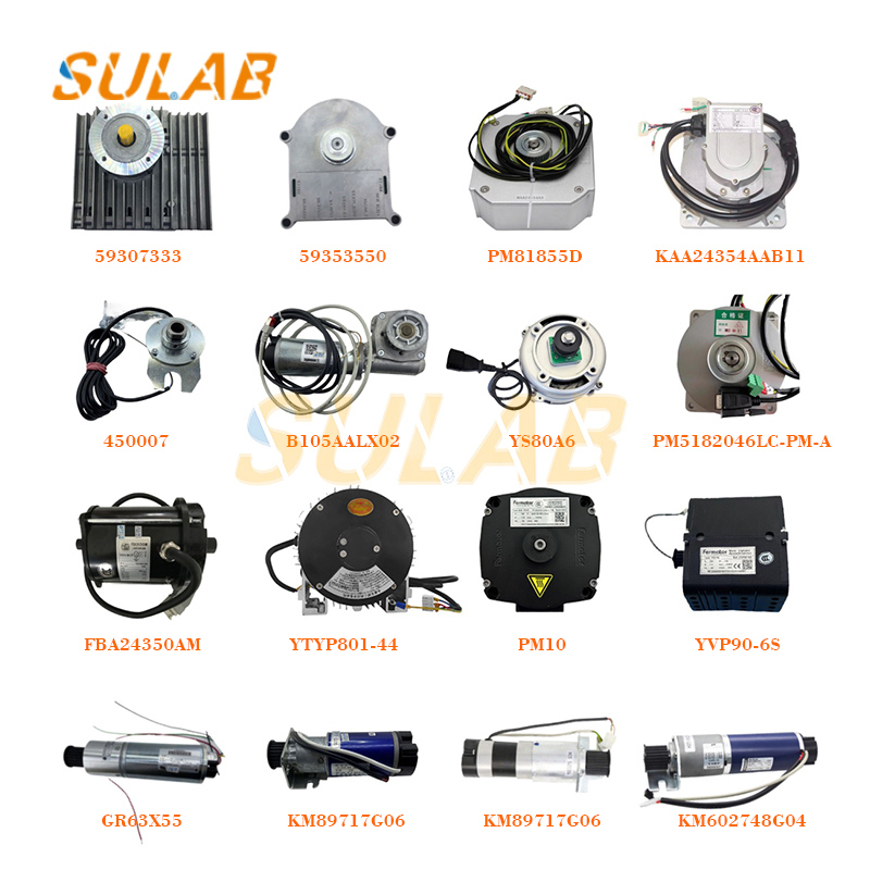Mitsubishi EMB-80-4 Three-phase AC Asynchronous Elevator Door Motor with Encoder SE-JR for Precise Door Control