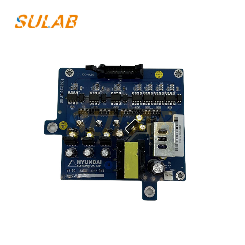 Elevator Drive Board Inverter Board Elevator Drive Board Elevator Accessories PCB Modern Elevator Inverter WB100 Gate CNI 5.5-15KW
