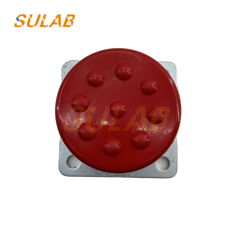 Elevator Polyurethane Buffer Safety Bumper Φ100×80mm with 85-90 Shore A Hardness and 3.0 kN Compression Capacity