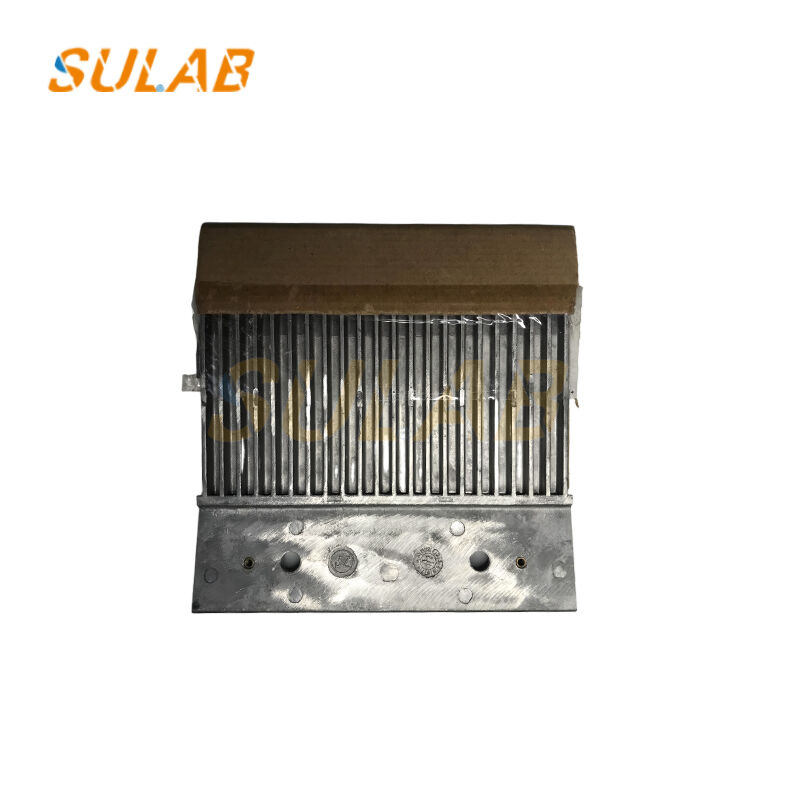Original KONE KM5002052H01 Aluminum Alloy Comb Plate For E3X Moving Walk Safe Transition Engagement Corrosion Resistant Foreign Object Anti-Stuck Protection