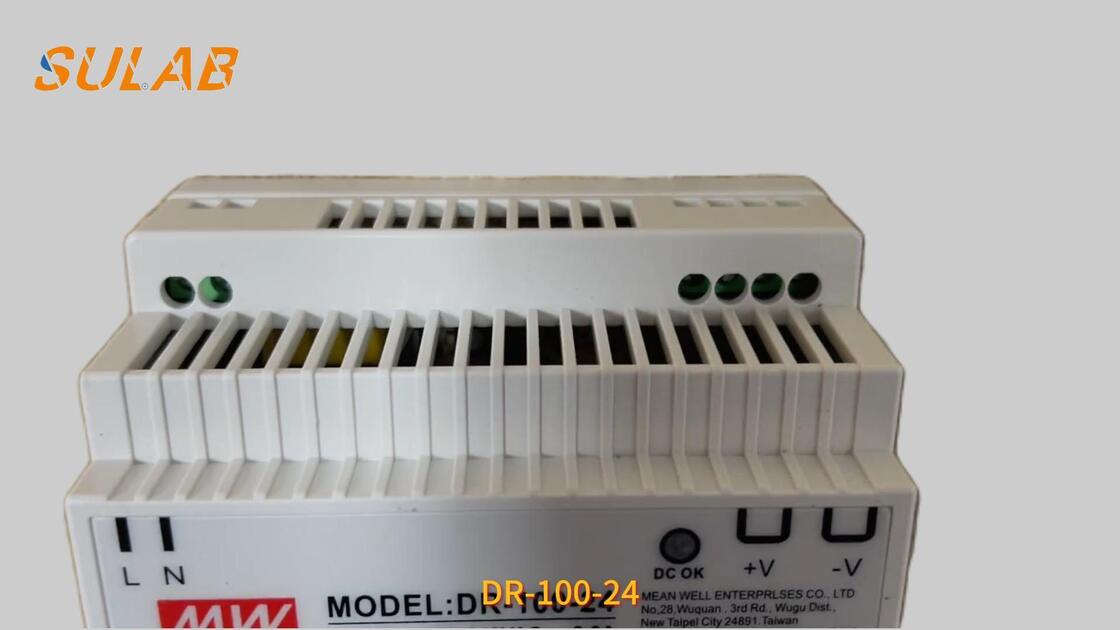Mean Well DIN Rail Switching Power Supply For Elevator Industrial Control DC 24V Output Spare Part DR-100-24